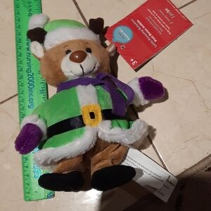 NWT SML ANIMATED REINDEER DANCES & SINGS "You Know I Want Some Goodies"
